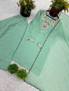 New Standard Siraak Dress full Embroidery work Dre