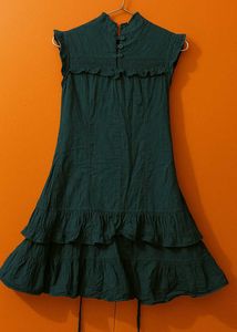 Vintage Ruffled Dress