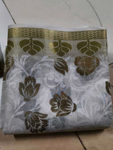 Elegant Floral Saree