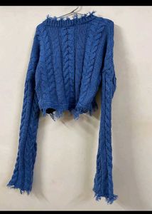 Drop shoulder pretty sweater.