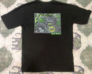 Drop Shoulder Oversized Printed T Shirt