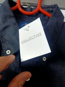 FINAL PRICE NEW Ralph Lauren Black Linen Shirt