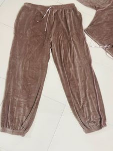 Hooded Neck Top &amp; Pyjamas Cord