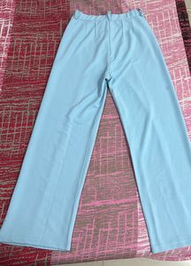 Light Blue Wide leg trouser
