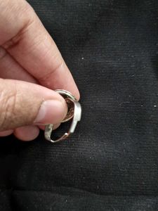 Sparkling Silver Statement Ring