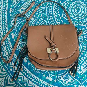 Zara Tan Side Sling