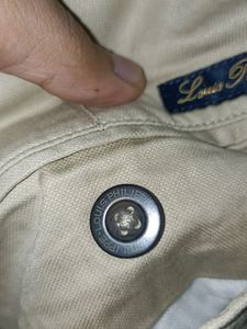 100% Original Louise Philippe Khaki Colour Jeans.
