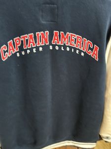 Captian America Marvel Varsity Jacket