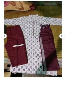 Printed Kurta New 3 Peice Set Size 42