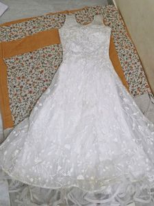 Flat Stock Clear Sale Wedding White Gown