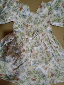 MAX Pure Cotton Floral Frock