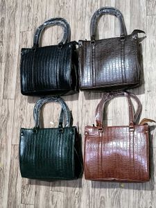 Crocodile Pattern Handbag