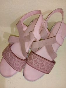 Pink Platform Sandals