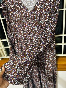 Floral Print Midi Dress