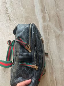 Gucci designer backpack with  log