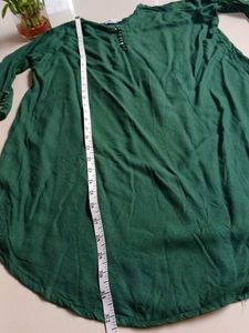 Green Tunic Top