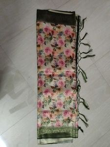 Floral Print Saree