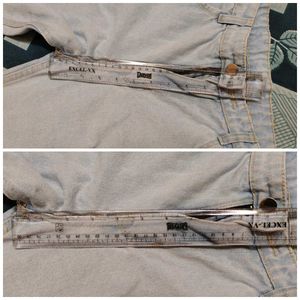 Light Blue Straight Fit Jeans For Women