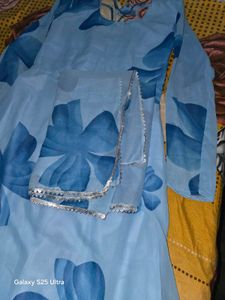 Anarkali Dupatta Set