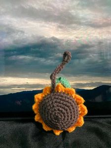 Sunflower Keychain