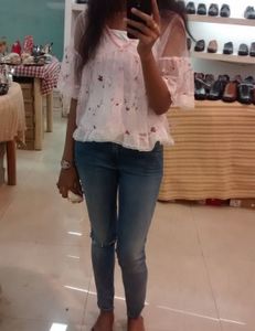 Levis Ribbed Jeans With Top Free