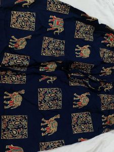 Beautiful Navy Blue Top And Bottom