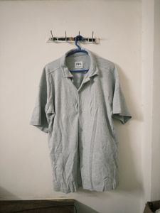 ZARA (not Original) HALF SLEEVES COTTON SILK SHIRT