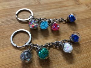 Sparkly Glitter Keychains⭐️