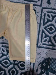 Black &amp; Cream colour shorts