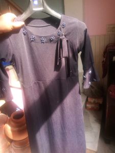 Navy Blue Dress