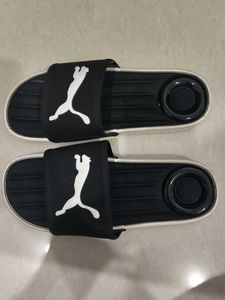 Puma Black Slides