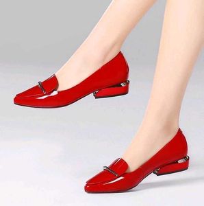Korean Red pumps