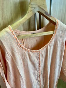 Peach Kurti- Size XL