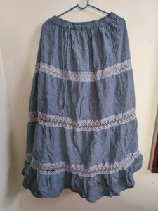 Women's Long Lite weighted Wid Multi Layers ẞkirt