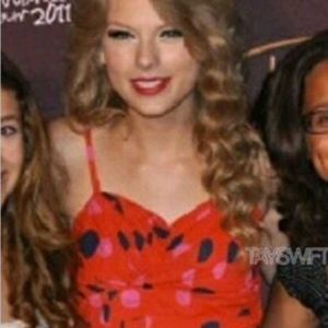 H&amp;M Taylor Swift Red Polka Dot Mini Dress
