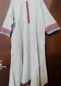 Checkered Kurta