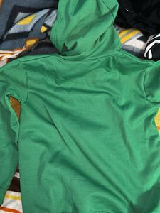 Brooklyn Green Fleece Hoodie