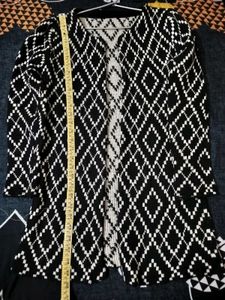 Black Wool Shrug