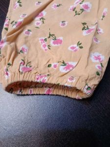 Floral Mini Dress For Women (Size-S)