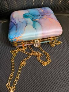 Elegant Clutch with Chain