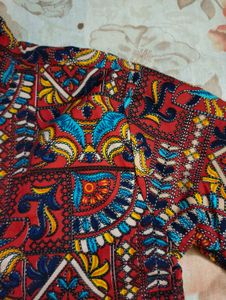 Patterned Bohemian Kurti ❤️✨