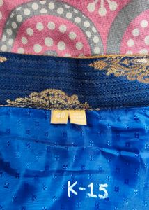 Navy Blue Jacket &amp; Gold Kurta