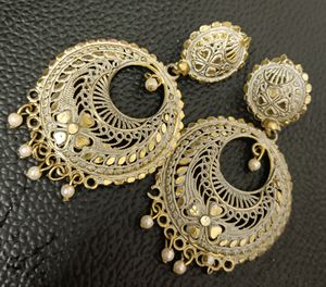 Beautiful Combo Earrings Of 3 Pcs Set