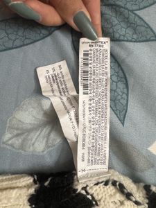 White and Black Striped Knit Crop Sweater