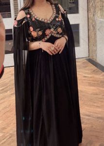 Black Hot Long Gown