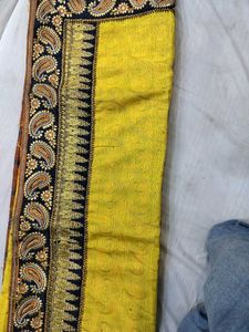Embroidered Saree