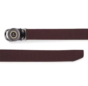 Men Formal, Casual, Party,Brown Nylon Belt