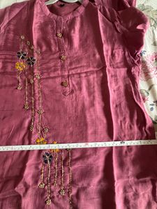 Elegant Embroidered Kurta