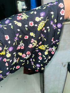Floral Print Mini Dress