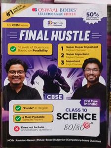 10th STD Exam Preparation Books.